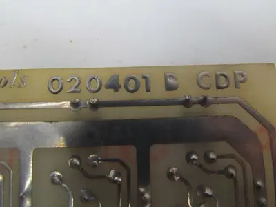 Bridgeport Controls 020401 B CDP PCB circuit control board
