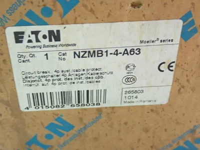 New | in-Stock EATON NZMB14A63 Circuit Breakers | HGR 24 #732080