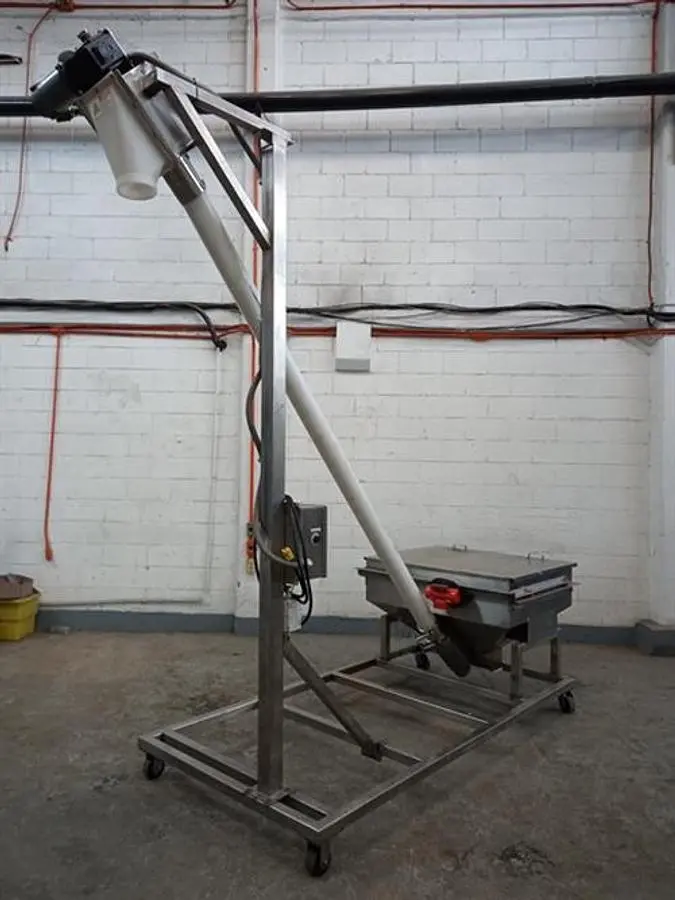 Stainless steel screw conveyor