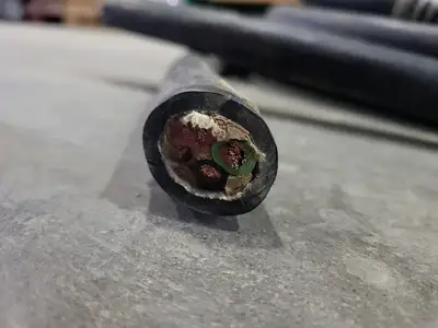 SOOW Power Cord 6 AWG 4 Conductor 600V