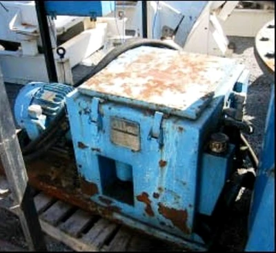 Sanborn 32 x 20 perforate basket centrifuge, Hastelloy C276.