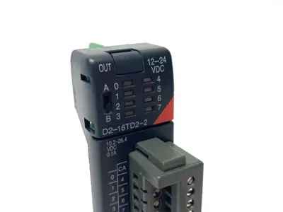 USED AUTOMATIONDIRECT DIRECTLOGIC DL205 DISCRETE OUTPUT MODULE, 16-POINT