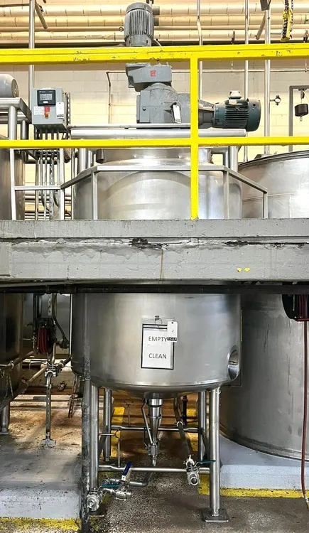 2003 FELDMEIER 1000 Gallon Feldmeier Jacketed Tank / Kettle Double Motion Mixer TANKS / KETTLES | EcReCon Inc