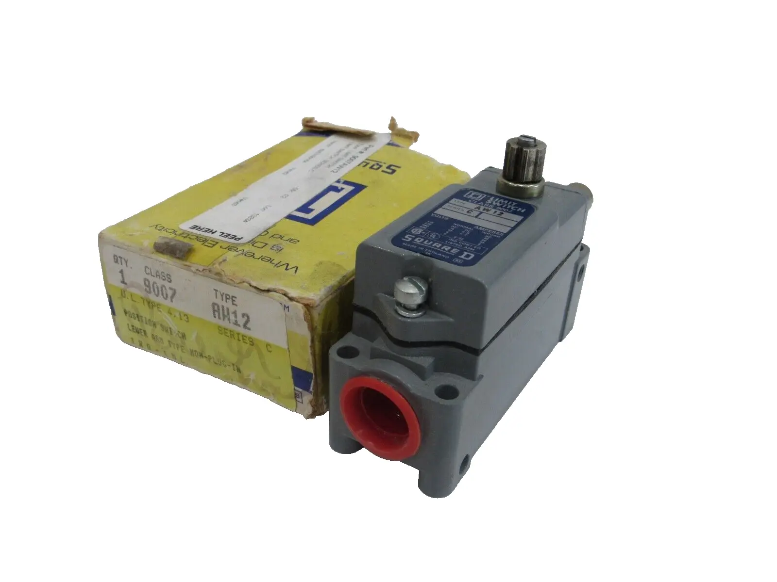 NEW SQUARE D 9007AW12 LIMIT SWITCH SERIES C