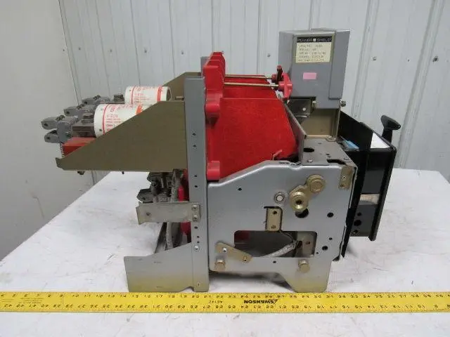 ABB Fused Circuit Breaker 1200A Max W/ABB 609902-T502 Solid State Trip Type SS