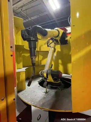Pre-Owned Melton Robotic Welding System – Oscillating Torch, Guarded Workcell