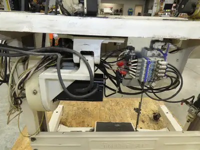 KM-1072BLX-7 Fortuna Industrial Sewing Embroidery Servo Machine 230VAC 1Ph *Read