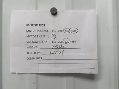 I-TA Machinery FME22 Gearmotor Brake Motor 1/2Hp 220V 3PH 25:1 Ratio 69rpm
