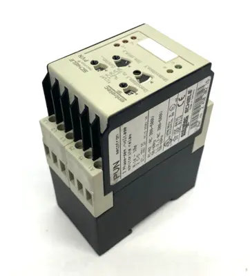 USED ABB ENTRELEC, SCHIELE PVN MECOTRON® PHASE MONITORING RELAY 3-PHASE SEQ.