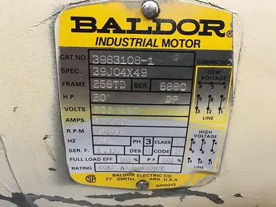 USED BALDOR 3983108-1