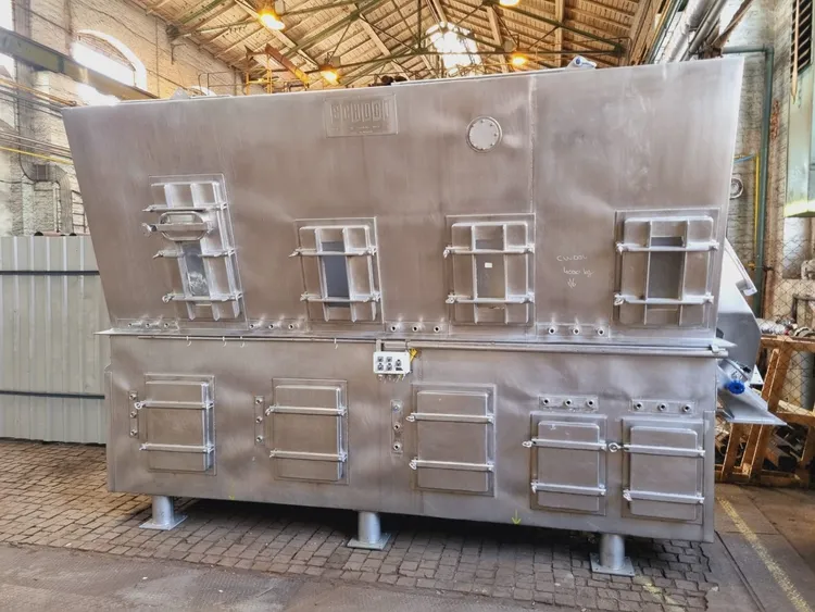 Used SCHUGI Static 2m2 Fluid Bed Dryers CZ | Perry Equipment #181382