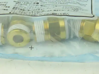 SMC KQ2H10-03S Male Connector Push Fitting 10mm Tube x 3/8"RC Brass  Lot of 35