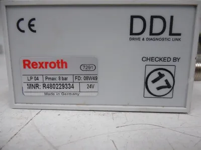 Rexroth R480229334 DDL LP04 Series Valve Terminal System Module 0820062101 Used