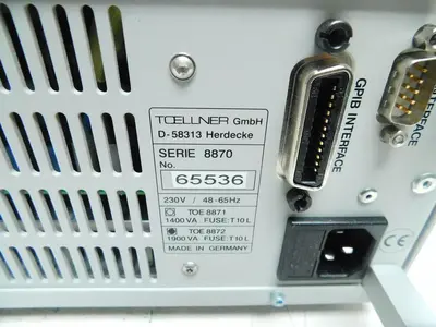 Used TOELLNER 8872-60 DC Power Supplies Texas US | Aucto #1308324