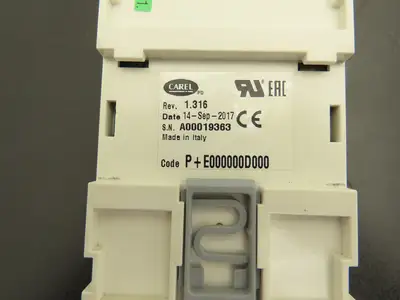 Carel P+E000000D000 Programmable Controller PLC Input Output Rev 1.316