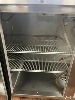 New | in-Stock Beverage Air Used Beverage Air DD58G-1 Stainless Steel Kegerator/Glass Door Refrigerator 115V Beer Equipment Illinois US | Falcon Restaurant Supply #1375699