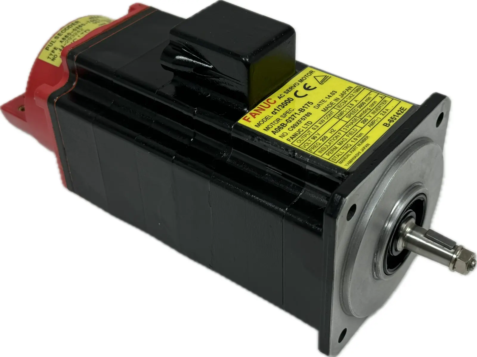 NEW FANUC A06B-0371-B175 AC SERVO MOTOR W/ A860-0360-T001 PULSECODER