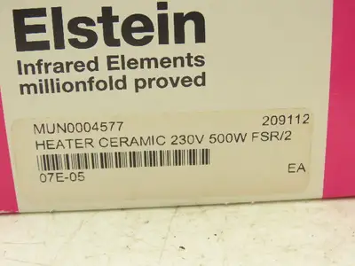 New | in-Stock ELSTEIN _UNKNOWN_ Infrared Heaters Indiana US | Arrow Industrial #1451793