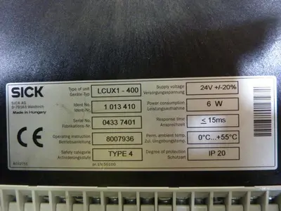 Used SICK MAIHAK LCUX1-400 Light Curtains & Grids Michigan US | Ideal Machinery #1277194