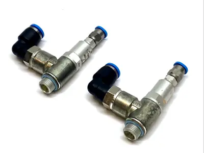 USED FESTO B PILOTED NON RETURN VALVE G1/8 530030 LOT OF 2