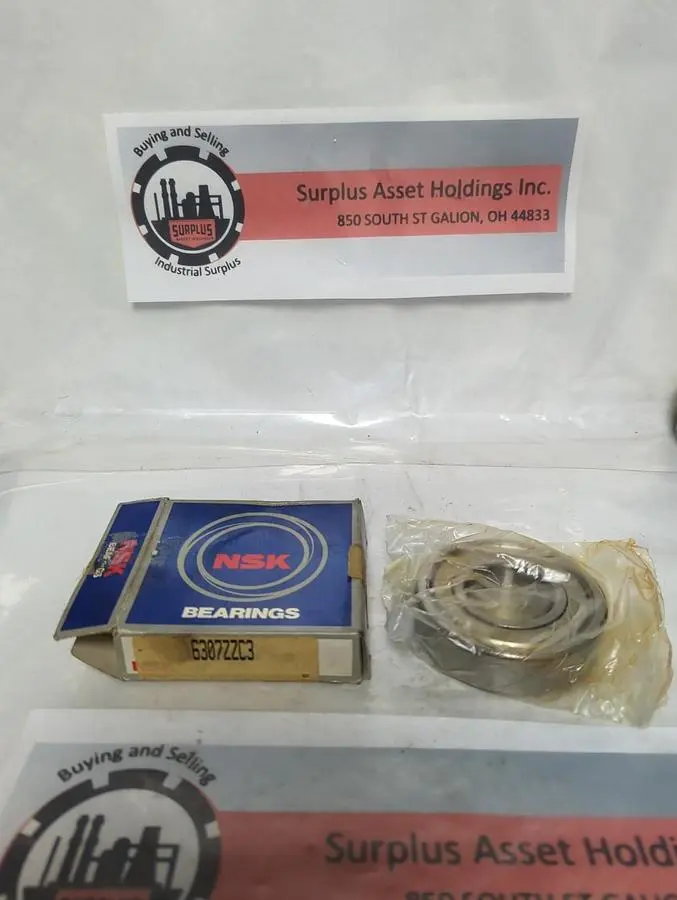 New | in-Stock NSK 6307ZC3 Industrial Controls Ohio US | Surplus Asset Holdings #1399469