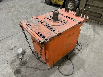 1-1/4" STEINWEG MODEL #B32 REBAR, ROD & BAR ROTARY BENDER: STOCK #18763
