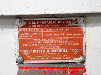 USED MITTS & MERRILL 3 HYD KS