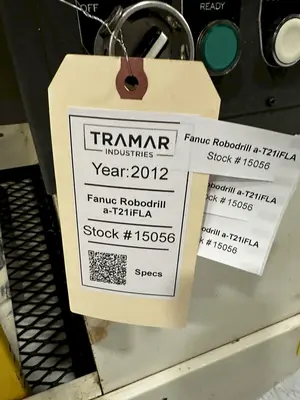 USED 2012 FANUC ROBODRILL A-T21IFLA