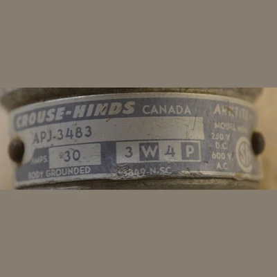 Crouse-Hinds Arktite Plug