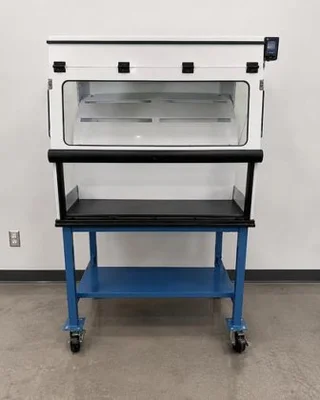 Used FLOW SCIENCES 4′ PPL ENCLOSED WORKSPACE Safety Enclosures New Jersey US | Bionex Scientific LLC #800502
