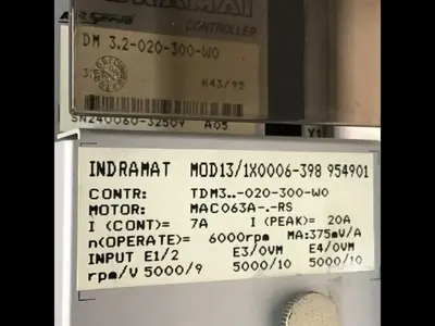 USED INDRAMAT TDM3.2-020-300-W0