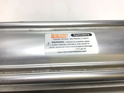 Schrader Bellows 04.00 BB4MSU14A Air/Pneumatic Cylinder 4″ Bore 250PSI Air Press