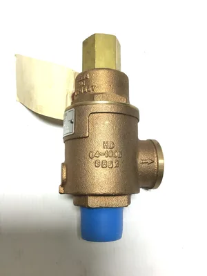 Kunkle 0020-E01-MG0050 Relief Valve Size 1″ Cap 25 GPM 50 PSIG Bronze