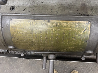 AXELSON 32 Engine Lathes | Tight Tolerance Machinery (2)