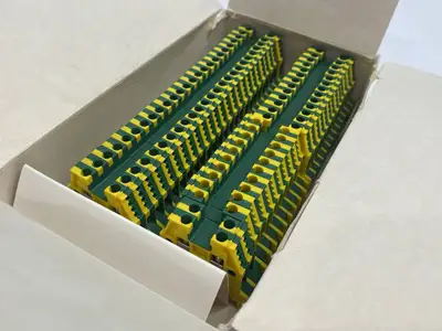 USED ALLEN-BRADLEY SER. C GROUND IEC TERMINAL BLOCK