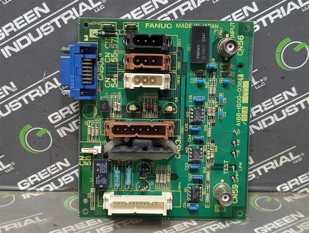 FANUC A16B-1600-0361/02A Laser Unit Control Board A320-1600-T361/07 Used
