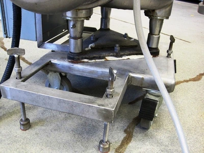 Westfalia MP 1254-D warm milk separator, 316SS.