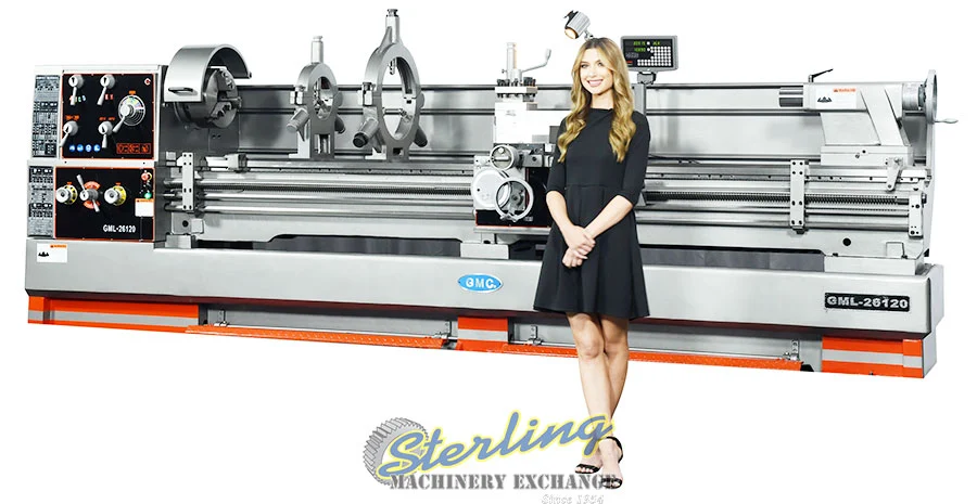 New | in-Stock GMC GML-26120 Gap Lathes California US | Sterling Machinery Exchange #1465537