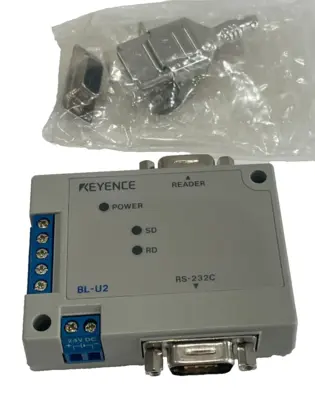 NEW KEYENCE BL-U2 COMMUNICATION UNIT 24V BLU2