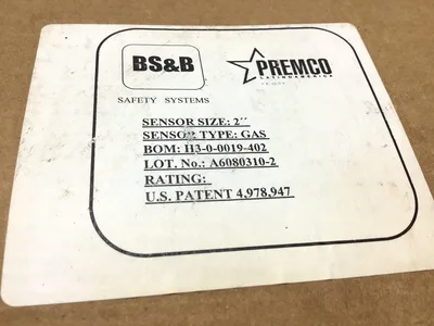 BS&B Safety Systems H3-0-0019-402 Rupture Disk