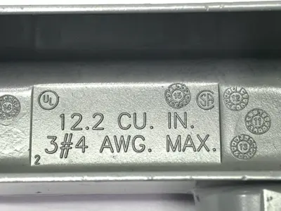 New | in-Stock Appleton Conduit Outlet Body, Type LL, Form 85, 1" Female Threads Electrical Fittings Michigan US | Maverick Industrial Sales #1507333