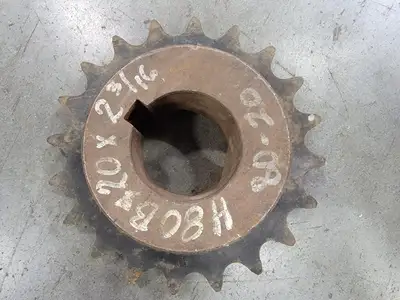 Roller Chain Sprocket 80B2023, Size 80, 20Teeth