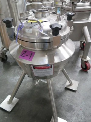 DCI Jacketed Stainless Steel Portable Vessel Tank Fermentation