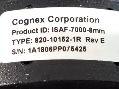 USED COGNEX ISAF-7000-8MM, TYPE 820-10162-1R REV E