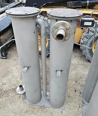 Lot of 8" Diameter x 44" Overall Length Stainless Steel Cartridge Filters & Replacement Filters