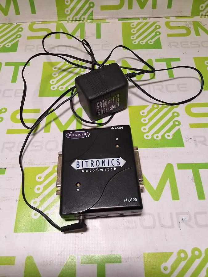 BELKIN F1U125 BITRONICS AUTO SWITCH WITH POWER SUPPLY