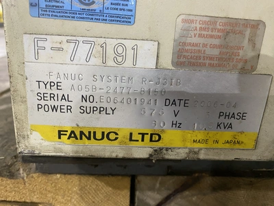USED 2006 FANUC R-2000iA/200T + R-J3iB