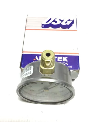 Ametek 15325 1/4″ ANPT160PSI Pressure Gauge (Lot of 3)