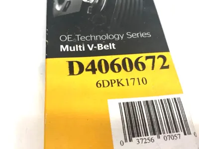 New | in-Stock Continental Serpentine Multi V-Belt Dual-Sided Poly 6DPK1710 Automotive Parts Michigan US | Maverick Industrial Sales #1390970