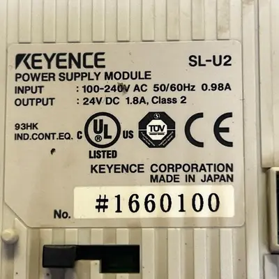Used KEYENCE SL-U2 Industrial Controls | Surplus Asset Holdings #1220359